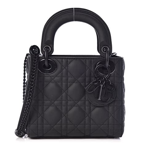 matte lady dior mini|Lady Dior Black Ultramatte Calfskin—Your Thoughts.. .